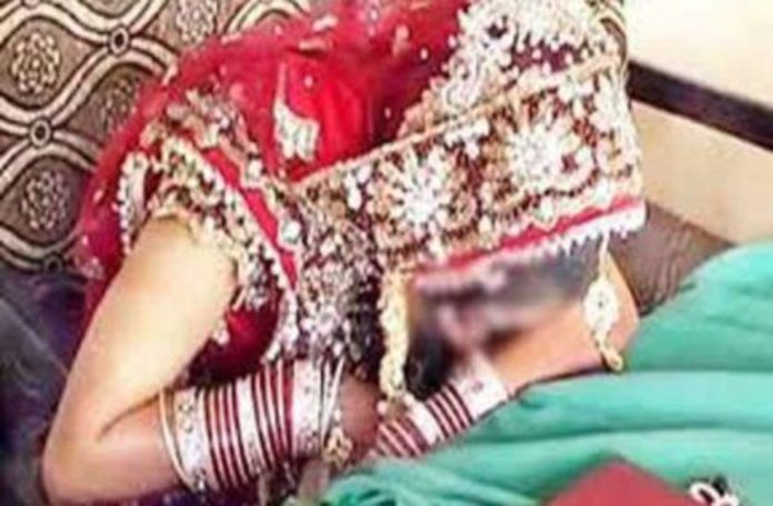 Misfortune: The bride became a widow before reaching her in-laws, four including her husband and father-in-law died in the accident