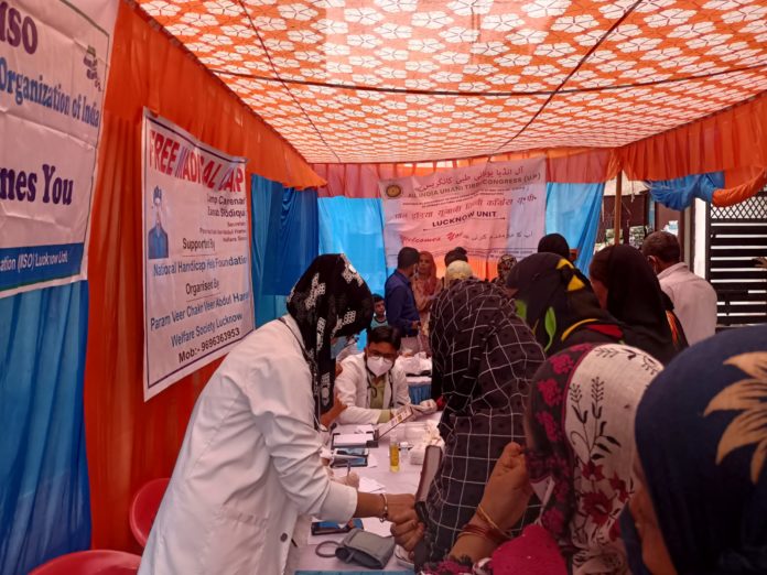 Medical camp organized under the joint aegis of National Handicap Help Foundation