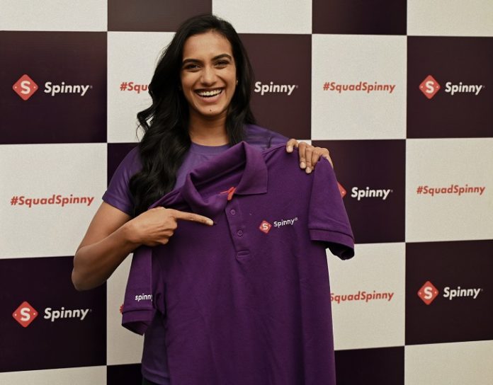 PV Sindhu partners with Spinny, Sindhu will be the captain of Squad Spinny