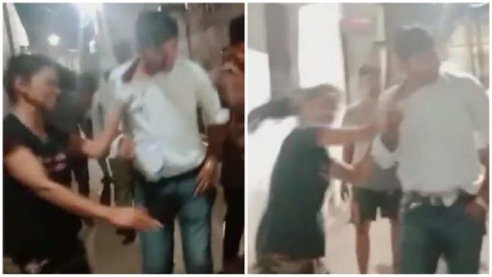 The police officer who went to meet the woman constable in Agra was fiercely treated, the video went viral