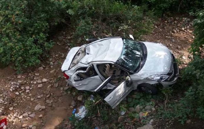 Four including two real brothers from Haryana who went to have fun in Himachal Pradesh, died in an accident