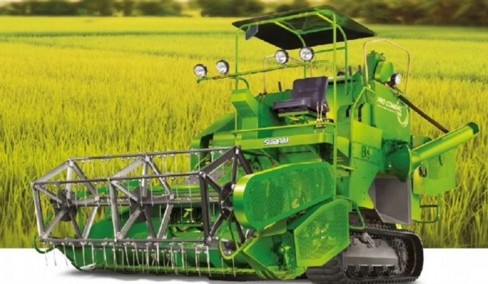 Swaraj Zen Self-Propelled Combine Harvester will help farmers in harvesting
