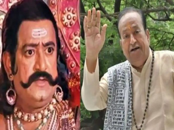 Tragic: Arvind Trivedi, who played Ravana in 'Ramayana', died at the age of 83