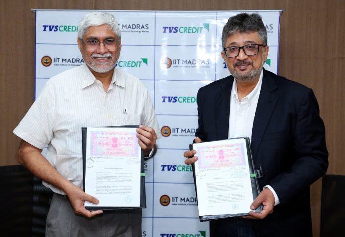 TVS Credit and IIT Madras sign MoU for innovation programs