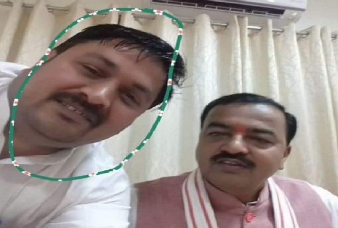 Photo of rape accused BJP leader with Deputy Chief Minister goes viral on social media