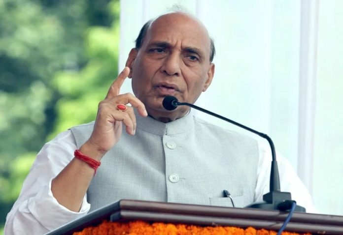 Missile that fell into Pakistan was missed by mistake: Rajnath Singh