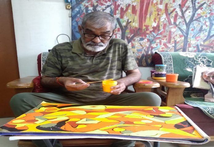 Rajeev Mishra's painting exhibition 'Power of Self Reflection' will introduce himself