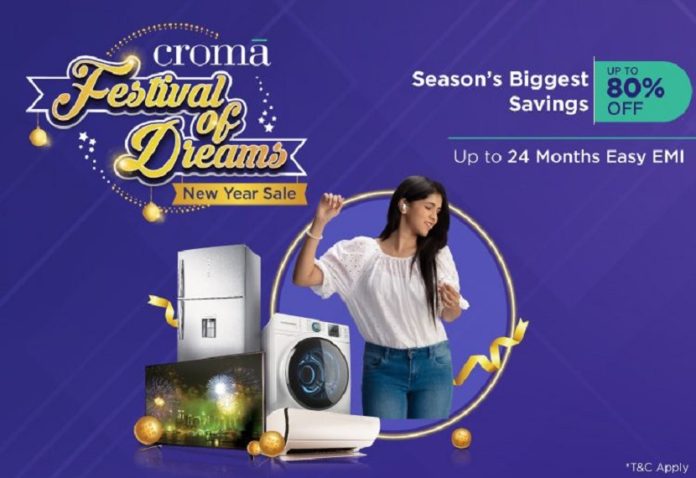 Croma's End of the Year Festival of Dreams campaign brings exciting offers, huge discounts on Home Appliances, Smartphones, Laptops