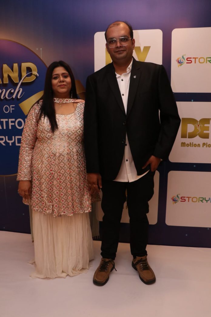 Entertainment News Anand and Pallavi Gupta launch OTT platform StoryDeck