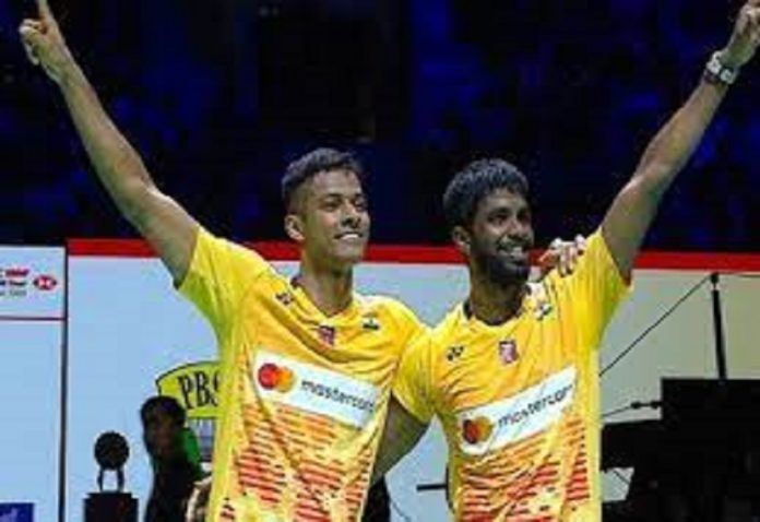 The pair of Satwiksairaj and Chirag Shetty created history, became the first pair to win a thousand titles