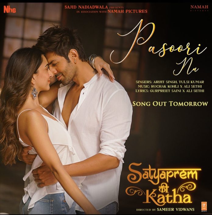 Karthik Aryan and Kiara Advani starrer 'Pasoori Nu' from 'Satyaprem Ki Katha' released