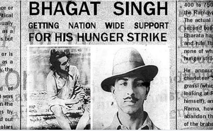 Today's challenges and Bhagat Singh