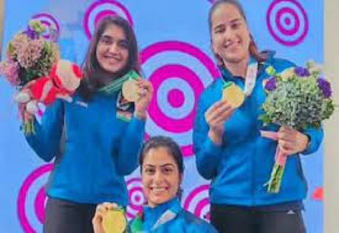 India reached fourth place with 30 medals in Asian Games, broke two records in shooting, Palak-Isha did wonders