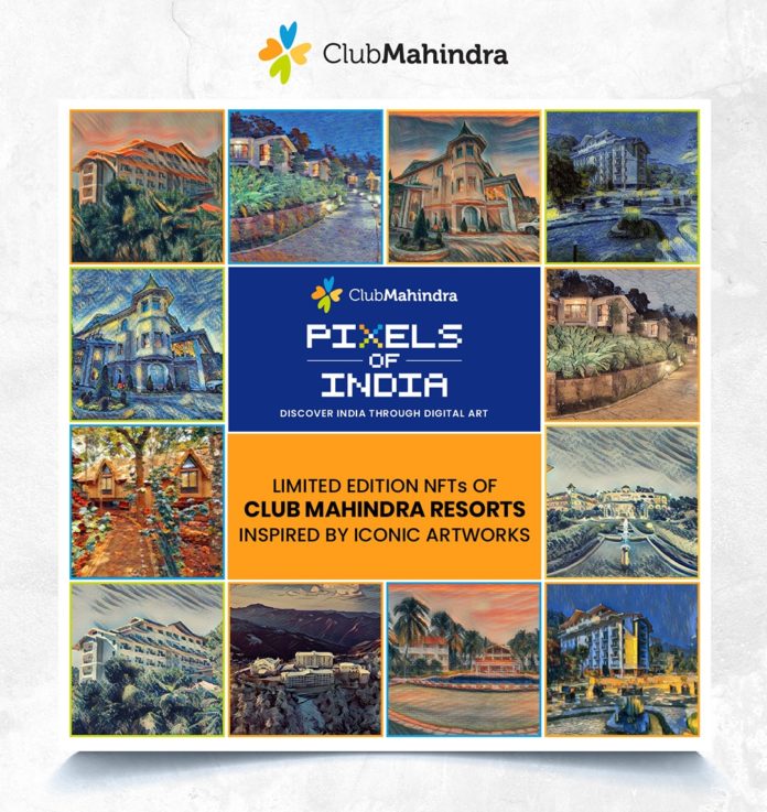 Club Mahindra launches limited-edition series of Discover India NFTA i-generated fusion art