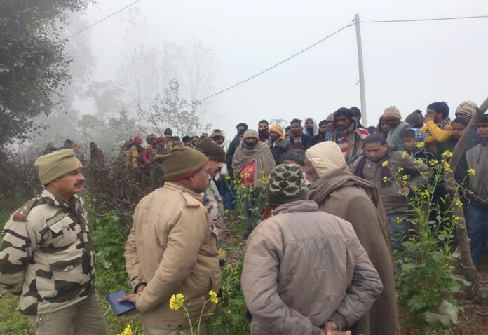 In Bareilly, a young man was crushed to death by a tractor after giving him alcohol, the body was taken to the field and thrown.