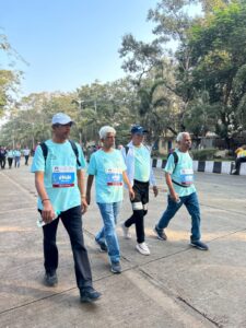 1700 senior citizens took part in the senior citizen race