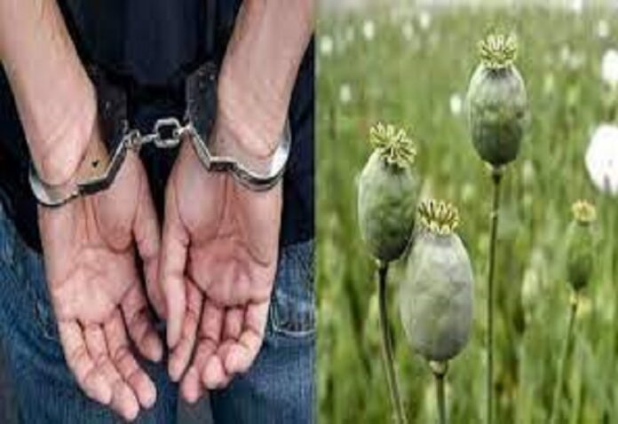 Police caught smuggler with 23 crore opium in Mirzapur, wires connected to many states