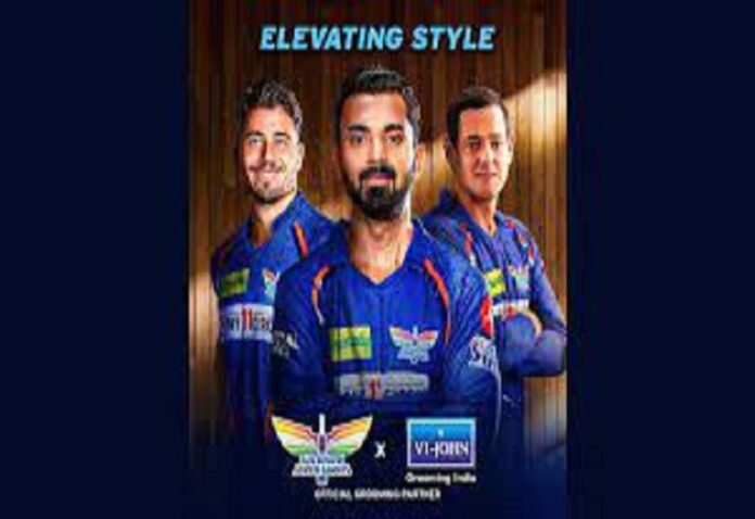 V John becomes the grooming partner of Lucknow Super Giants