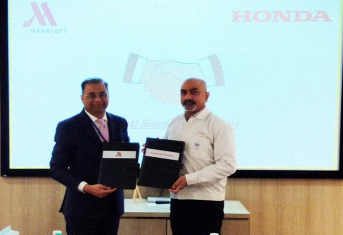 Honda India Foundation signs agreement with Marriott Group of Hotels