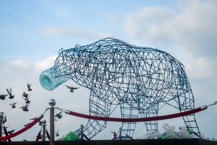 Anant Bhai Ambani's Vantara installs wildlife sculpture in Mumbai to highlight environmental impact of modern life