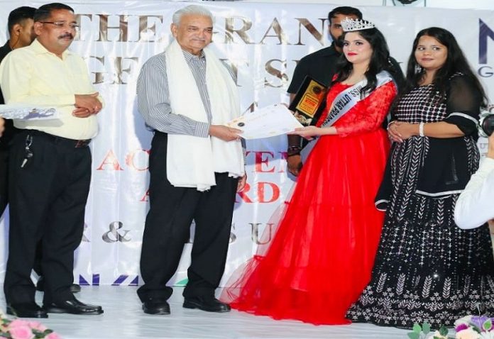 Journalist Falak Naaz won the title of Miss UP