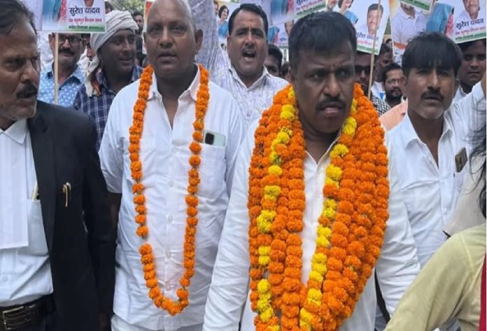 Panje had to surrender in front of the bicycle, huge rebellion started, Prayagraj District President filed independent nomination