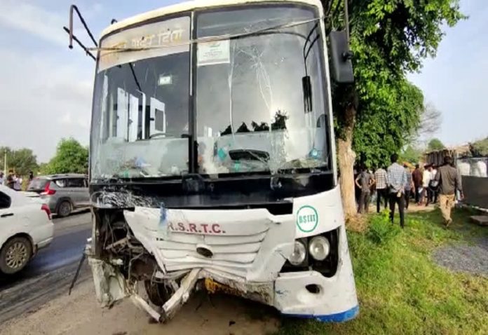 Speeding bus hits flyover wall in Sikar, 12 killed, more than 36 injured