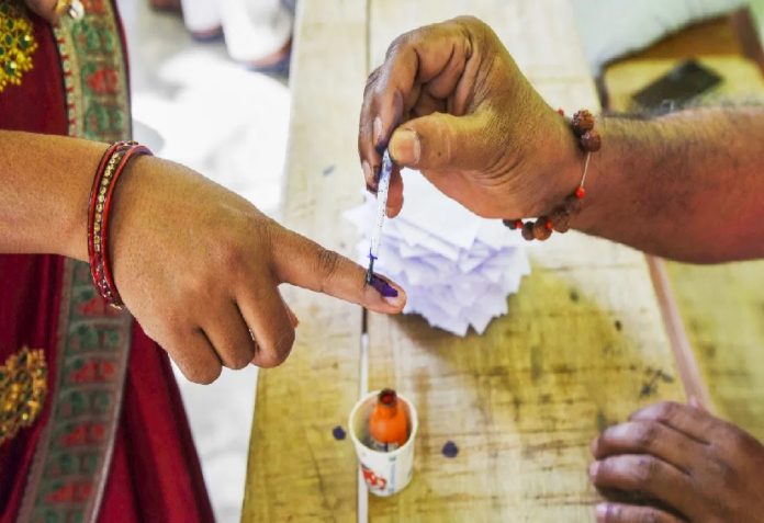 Voting continues on nine seats of UP, voters will decide the fate of 90 candidates in the fray.