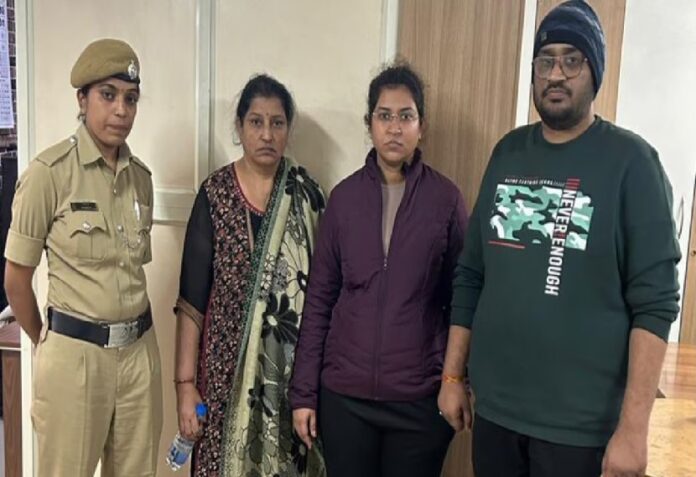 Wife Nikita and mother and brother caught by police in Atul Subhash suicide case, sent to jail