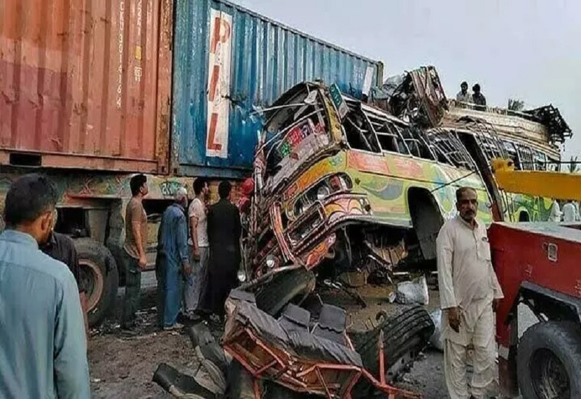 Road accident in Pakistan: 12 including eight from same family killed