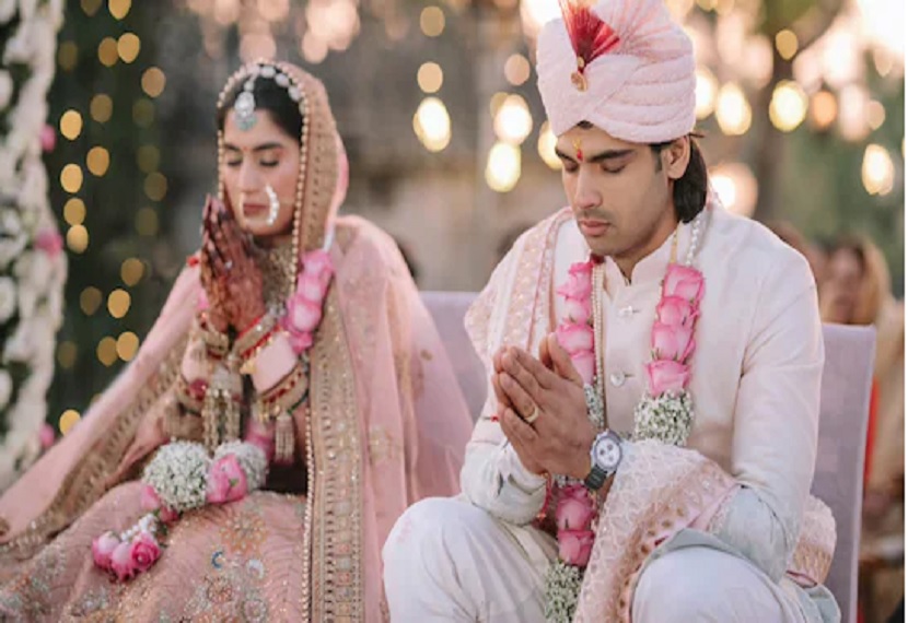 Medal winner Neeraj Chopra married Himani, left for honeymoon