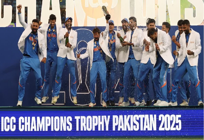 Champion Trophy रोहित शर्मा ने फिर बनाया भारत को विश्वचैंपियन, पूरे देश में मना जीत का जश्न