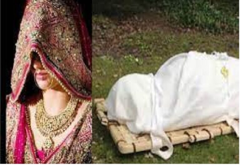 The bride who was preparing for the garland ceremony died before the baraat arrived, there was screaming and crying in the house