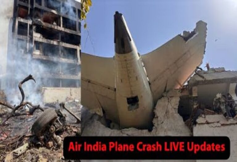 Air India plane crashes in Ahmedabad, 242 people were travelling, President and Prime Minister expressed grief