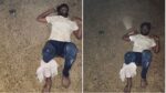 Police encounter with the accused of raping a girl, he had committed the atrocity along with his five friends