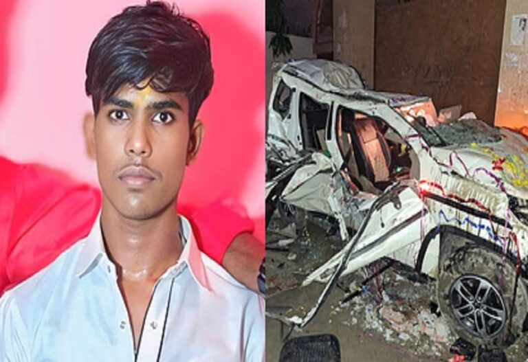 As soon as the baraatis left the house, their vehicle collided with the wall, Eight people including the groom died, there was chaos in the house