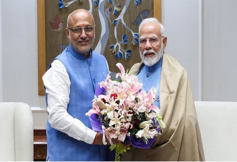 NDA declared Maharashtra Governor CP Radhakrishnan as its candidate for the post of Vice President