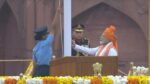PM Modi hoisted the tricolour from the ramparts of the Red Fort for the 12th time and said, blood and water will not flow together