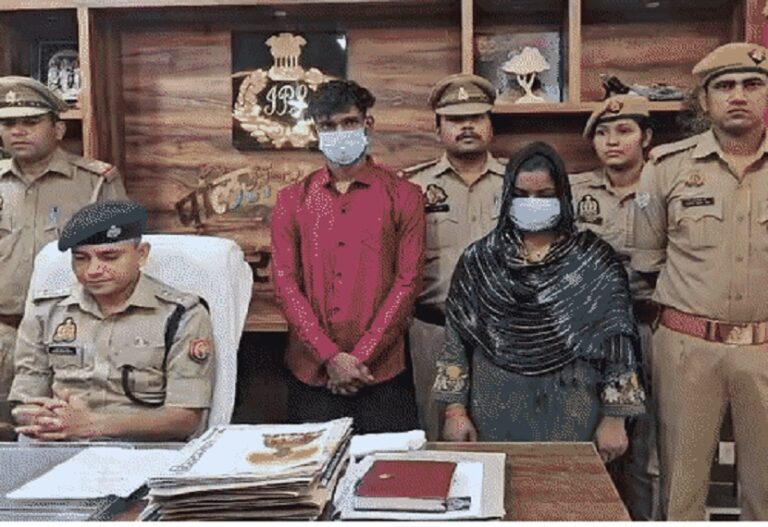 In Maharajganj, first the husband was made to drink alcohol, then his hands and legs were tied and he was handed over to his lover to kill him