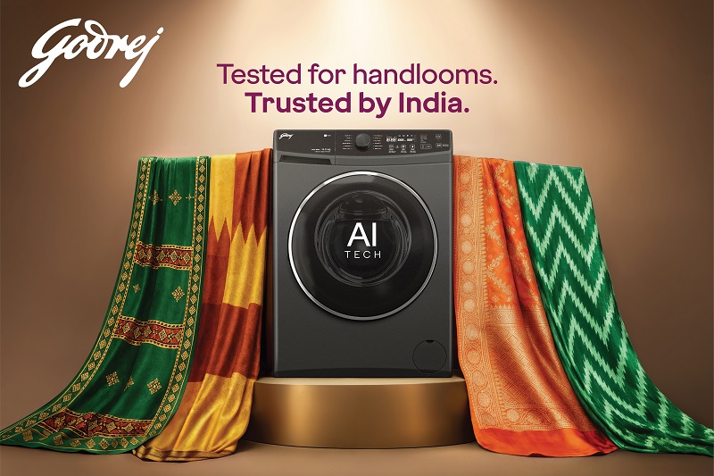 Godrej Enterprises Group takes a significant step towards reviving the handloom heritage with advanced 'handloom-friendly' washing machines