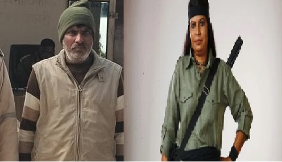 After 27 years, the brother of dacoit Seema Parihar, who was involved in the Lalaram murder case, has been arrested; the accused was living under a false identity.