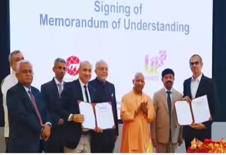 Yogi Adityanath signs three MoUs worth Rs 6,650 crore, providing employment to over 20,000 youth