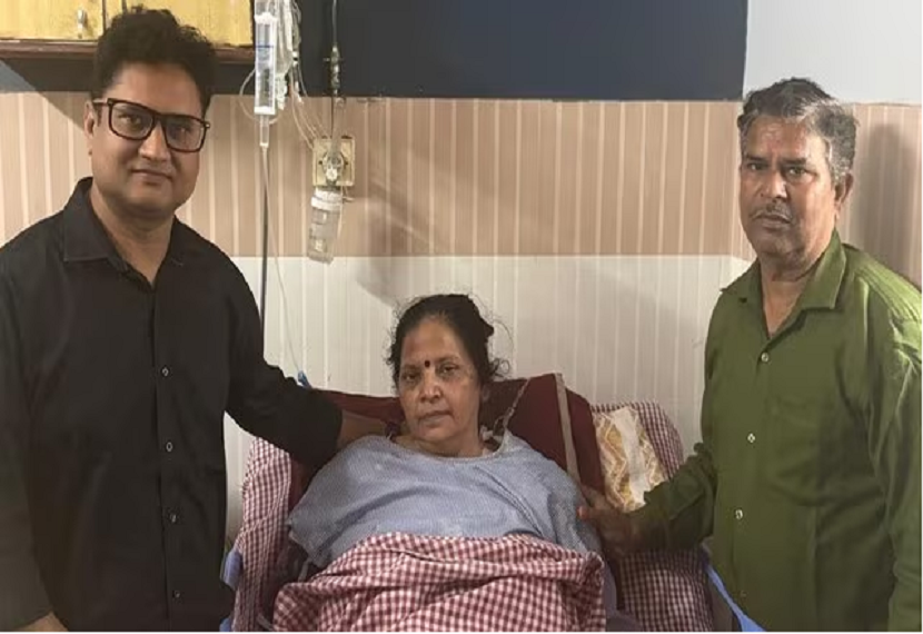 Funeral preparations were underway at home, but a pothole on the road caused the brain-dead man to breathe his last.