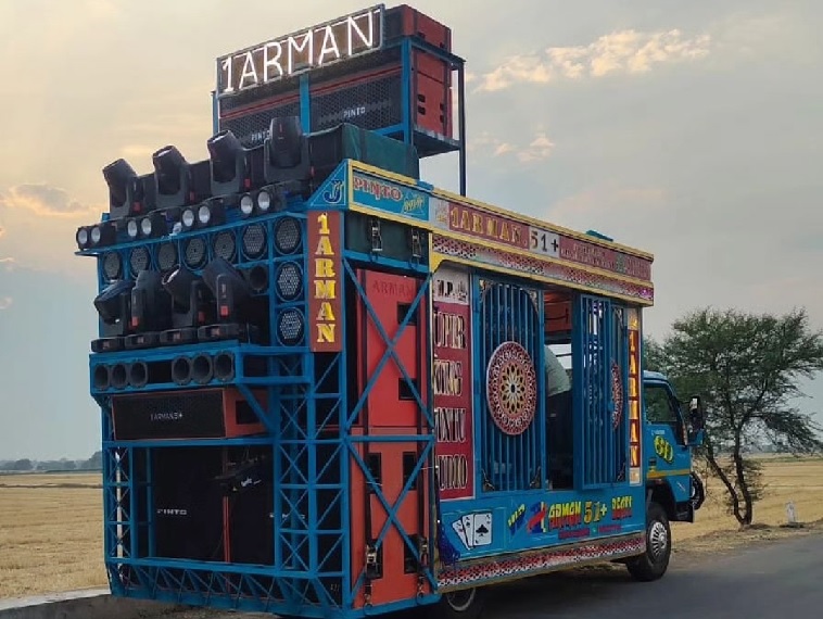 A wall collapsed after four DJs played simultaneously at a wedding, injuring five people, including two children.