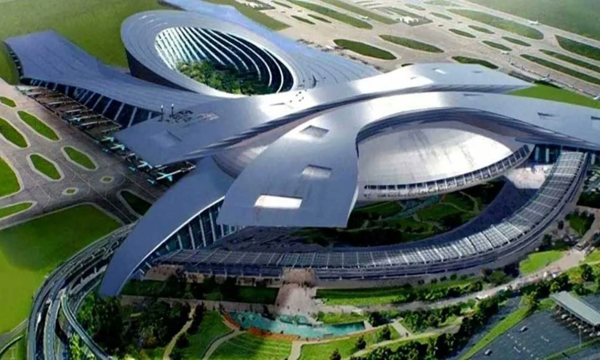 The BJP State President took a jibe at Akhilesh, stating: "The Jewar Airport is a slap in the face to those who engage in corrupt politics."