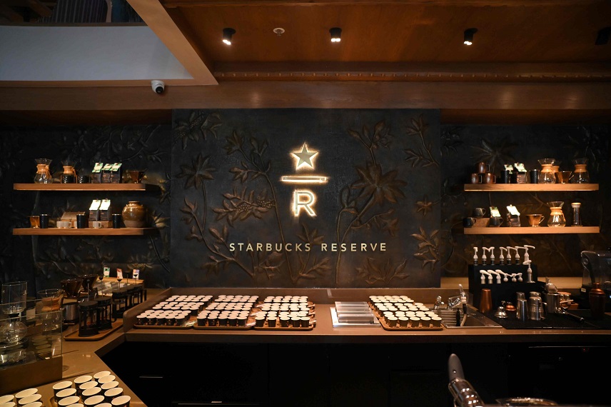 Tata Starbucks launches a new Reserve store at New Delhi's historic Hamilton House.
