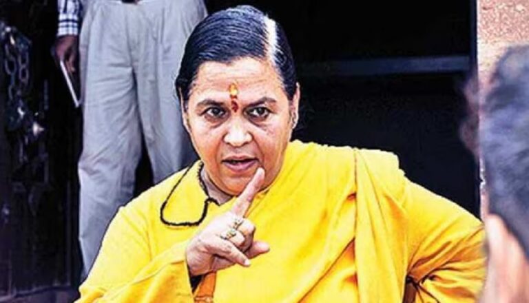 Train Halted at Railway Station for Five Minutes by Chain-Pulling for Former CM Uma Bharti