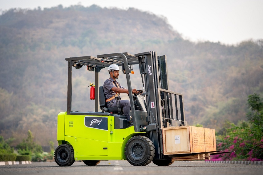 Godrej Enterprises Group Introduces India's First Multi-Ion Battery Technology for Forklifts, Boosting Clean and Efficient Supply Chains