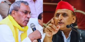 Om Prakash Rajbhar takes a jibe at the SP over the Amethi incident, stating: "Akhilesh has been blinded by his obsession with the Yadavs."