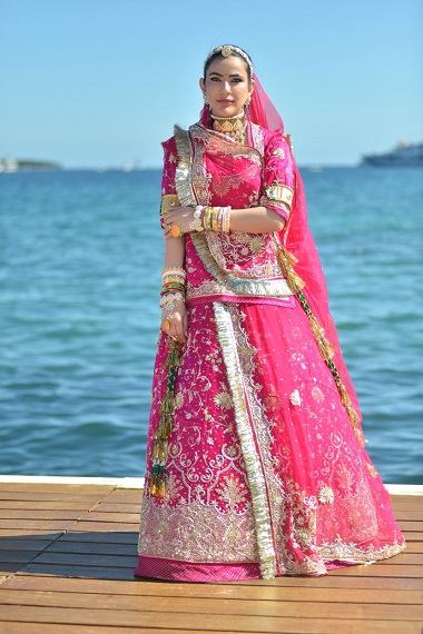 Ruchi Gurjar, who arrived at Cannes wearing a traditional Rajasthani *ghoonghat*, delivered this message.
